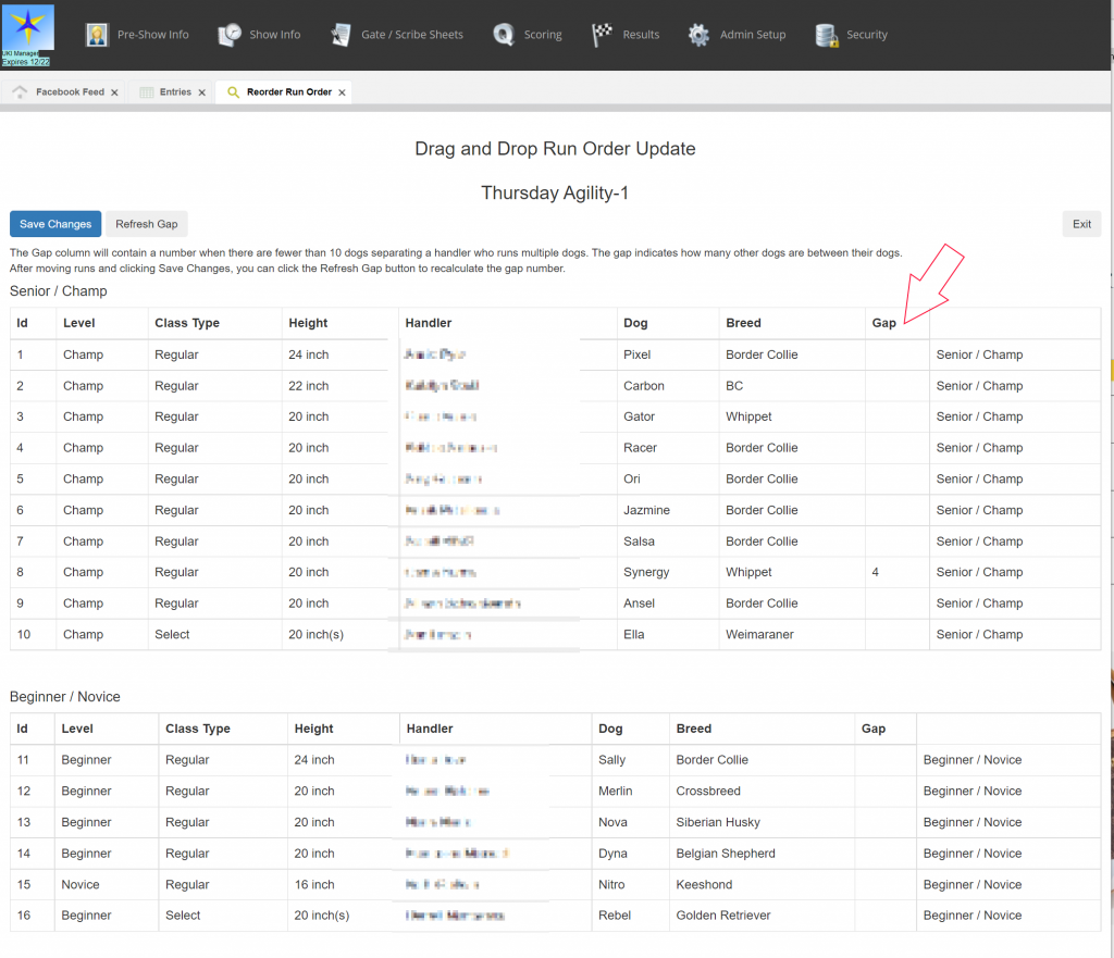 Drag and drop reorder image.